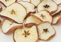 Photo of dehydrated apples