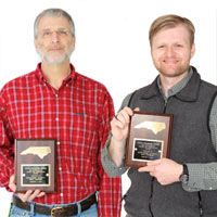 Photo of award winners Doug Sharp and Shane Briggs.