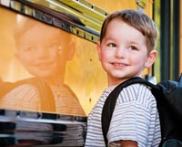 Be aware that school buses will soon be back on the road. Keep and eye out for children.