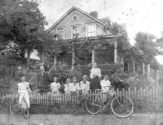 The Wolfe Family at 92 Woodfin Street