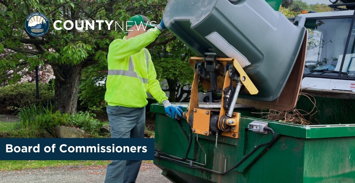 Buncombe County Commissioners Vote to Begin Negotiations with Solid Waste Collection Provider, FCC Environmental Services