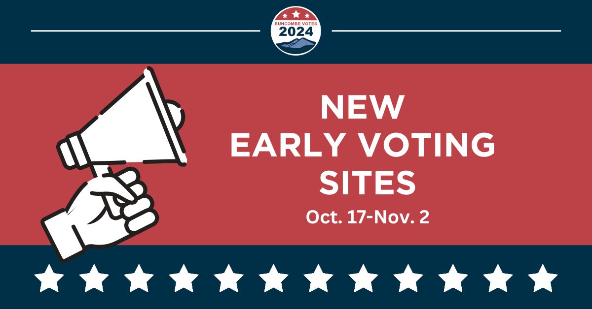 graphics say new early voting sites