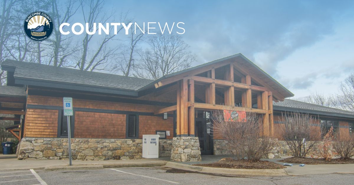 a photo of north asheville library