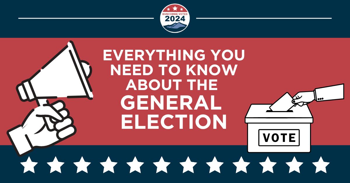 Everything You Need to Know About Voting in the 2024 General Election in Buncombe County