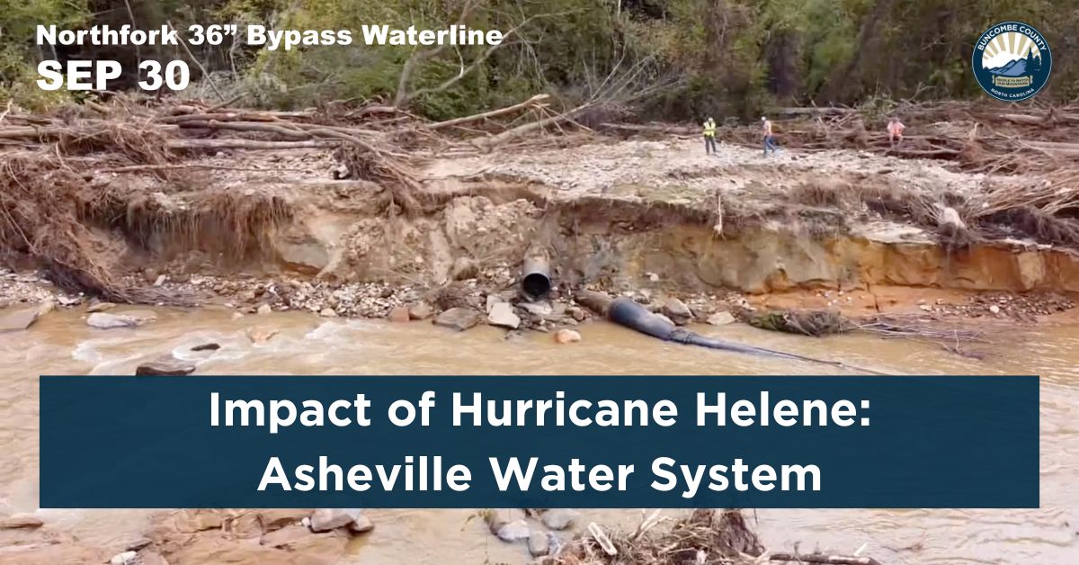 Oct. 4 Update on the Impact of Hurricane Helene on Asheville Water System