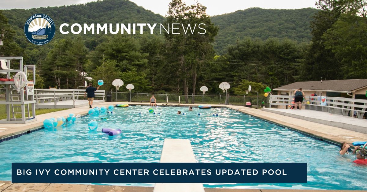 Big Ivy Community Center Celebrates Updated Pool and More 