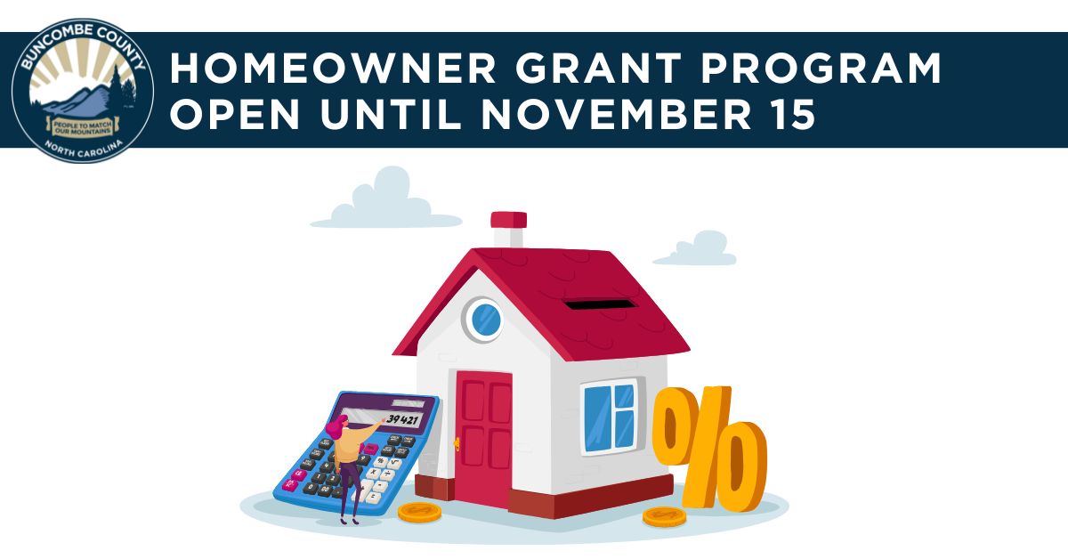 2024 Homeowner Grant Program Applications Re-Open Post-Helene