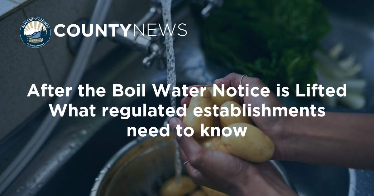 How To Resume Normal Operations after a Boil Water Advisory/Notice is Lifted