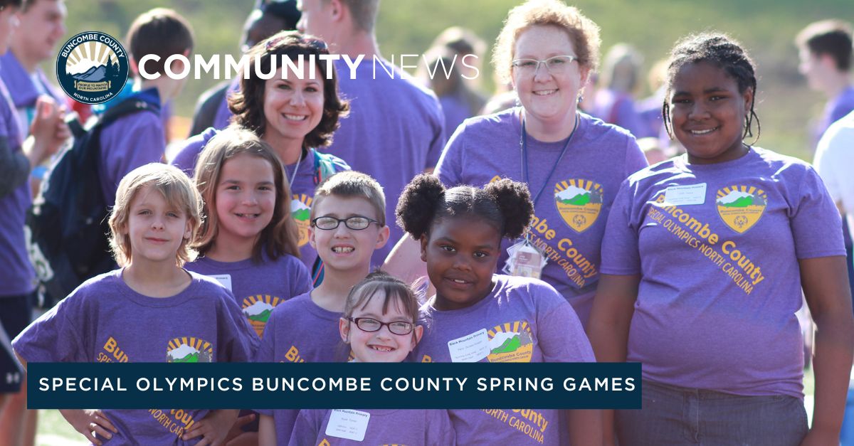 Buncombe County Special Olympics Spring Games Returns on May 2