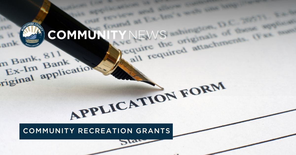 Buncombe County Parks &amp; Recreation's Community Recreation Grants