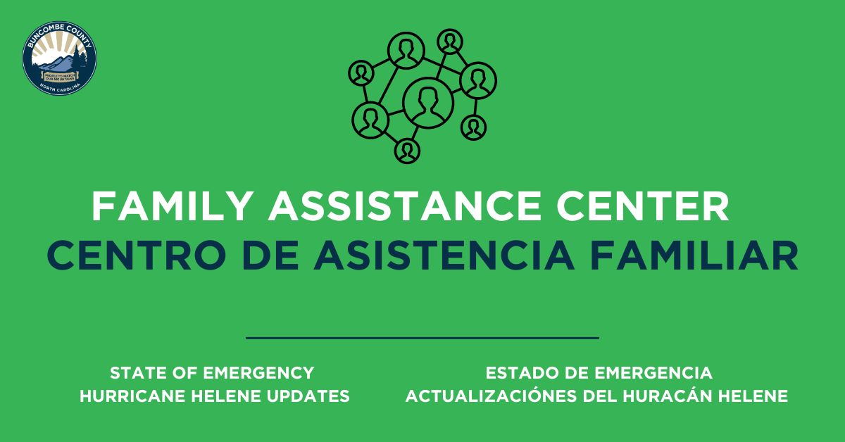 Hurricane Helene Family Assistance Center - Centro de Asistencia Familiar del Huracán Helene