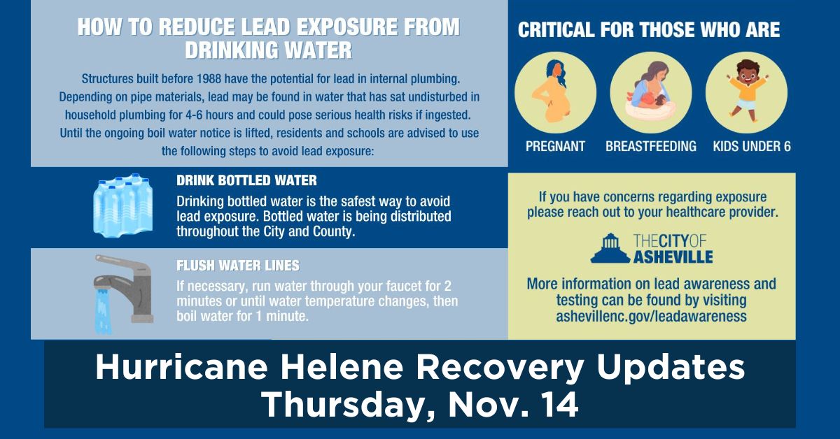 Water Safety Updates from the City, Details on Hazard Mitigation Projects, and Bottled Water Distribution Sites 