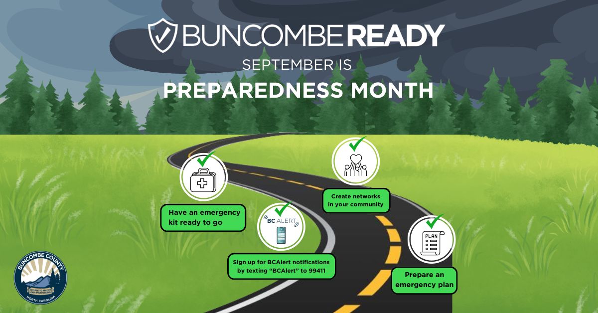 Get Buncombe Ready During Preparedness Month