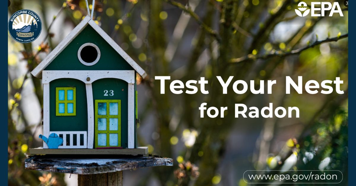 Free Home Radon Tests Available for Buncombe County Residents