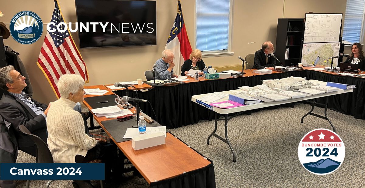 Board of Elections Certifies Election Results for Buncombe County