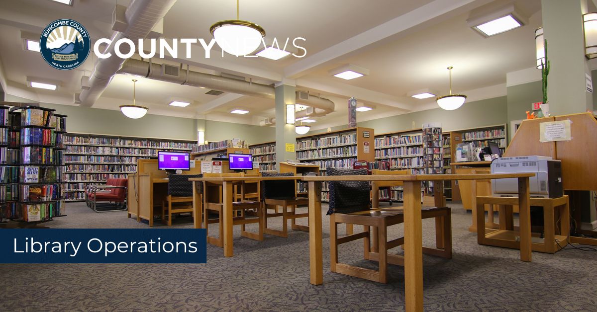 Swannanoa Library to Reopen, Buncombe Libraries Make Operational Changes Due to Storm-Related Budget Impacts