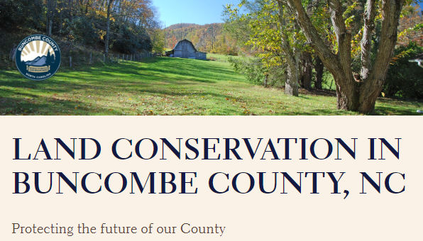 logo: Farmland preservation in Buncombe County storymap